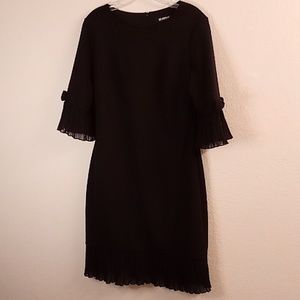 NEW GLAMOUR  Little Black Dress Feminine Preppy Size 6 Black Color B11 X